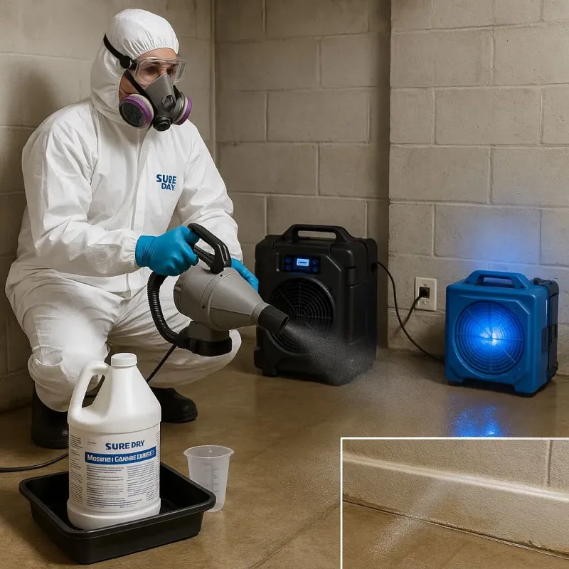 Sanitization and Odor Removal process in Celina, OH