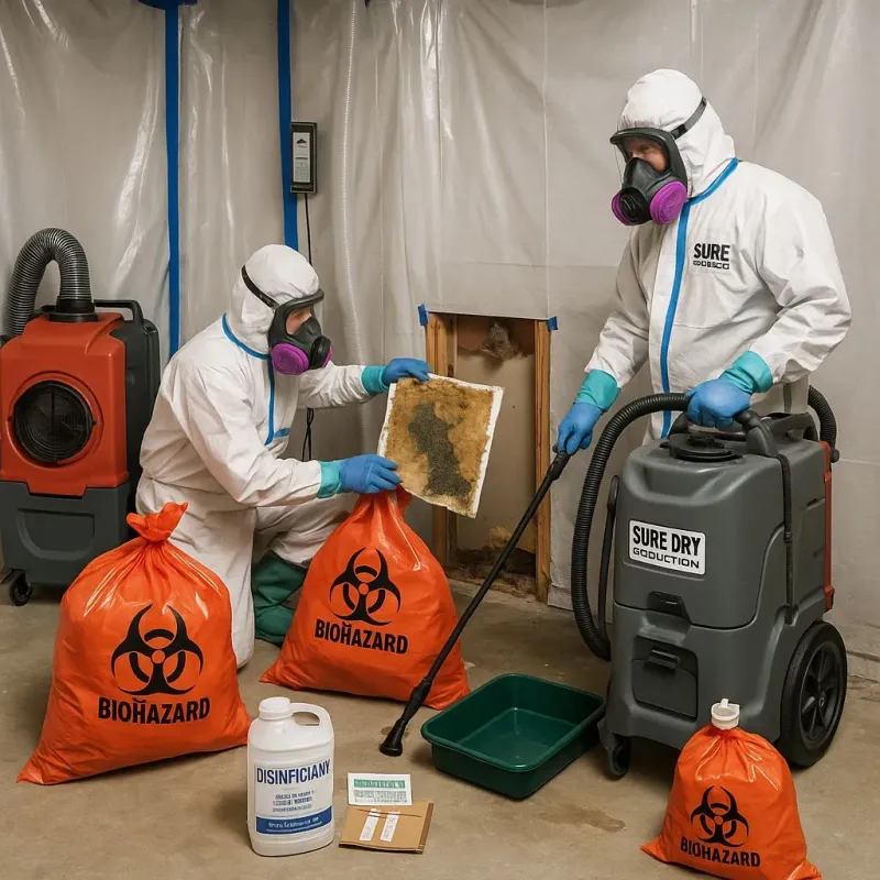 Contaminated Water Handling Protocols process in Celina, OH